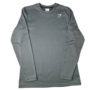 Gymshark Arrival Fleece Crewneck Men’s Small Slate Gray